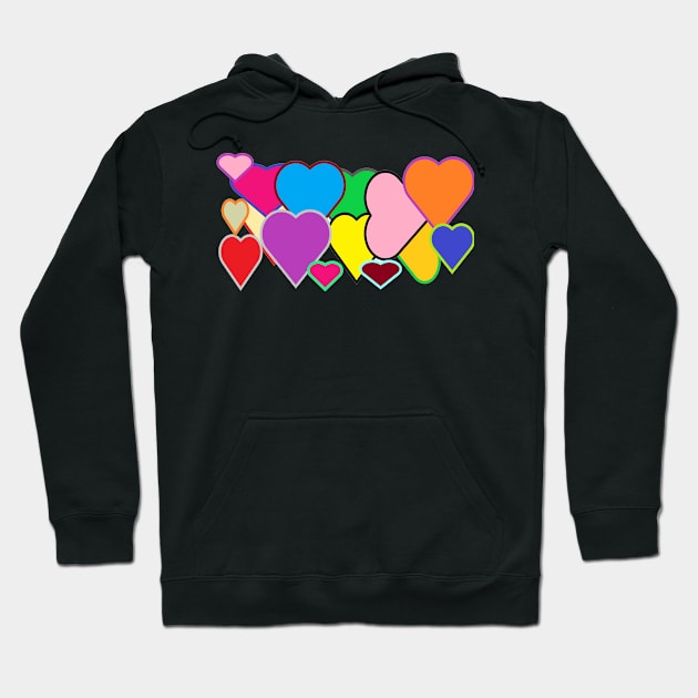 Colors of Love Hoodie by Through The Eyes of Jazzmin